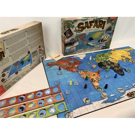 Juego de Mesa Safari – Rescata animales y explora el mundo | PedalinoShop Juego de Mesa Safari – Rescata animales y explora el mundo | PedalinoShop