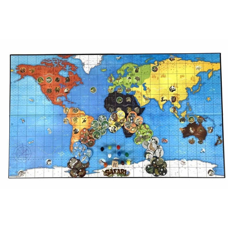 Juego de Mesa Safari – Rescata animales y explora el mundo | PedalinoShop