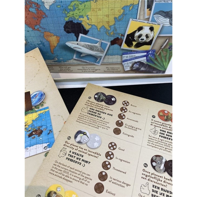 Juego de Mesa Safari – Rescata animales y explora el mundo | PedalinoShop
