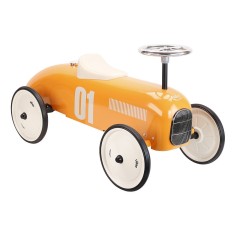 Correpasillos de Época Naranja – Vehículo Infantil Retro