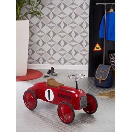 Correpasillos de Época Rojo – Vehículo Infantil Retro