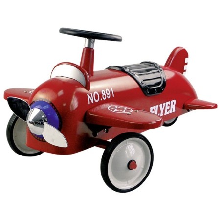 Correpasillos Avión Rojo – Vehículo Infantil Retro Correpasillos Avión Rojo – Vehículo Infantil Retro