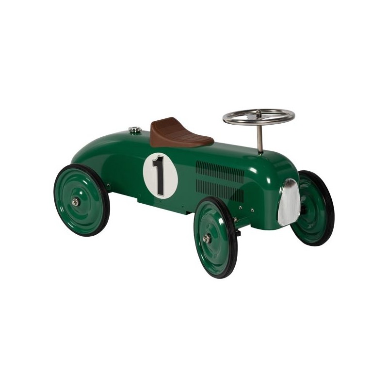 Correpasillos de Época Verde – Vehículo Infantil Retro
