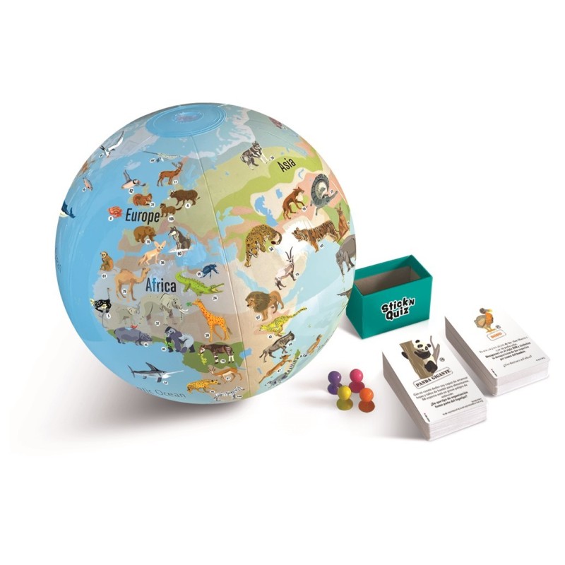 Juego Educativo de Animales con Globo Hinchable - PedalinoShop.com