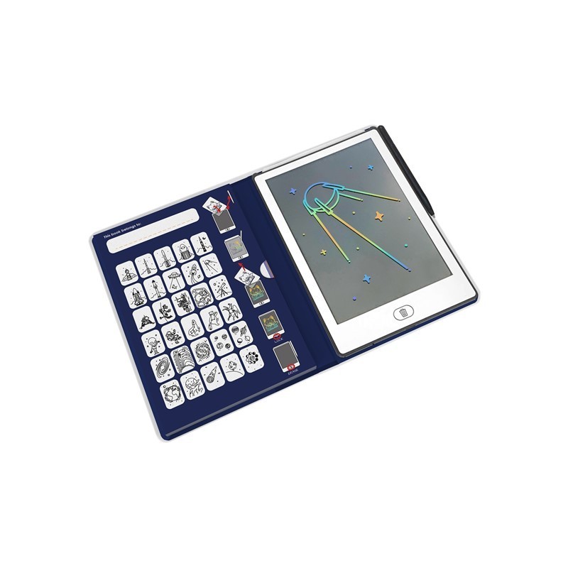 Original libro de dibujo con pantalla LCD KidyDraw MiniGalaxia