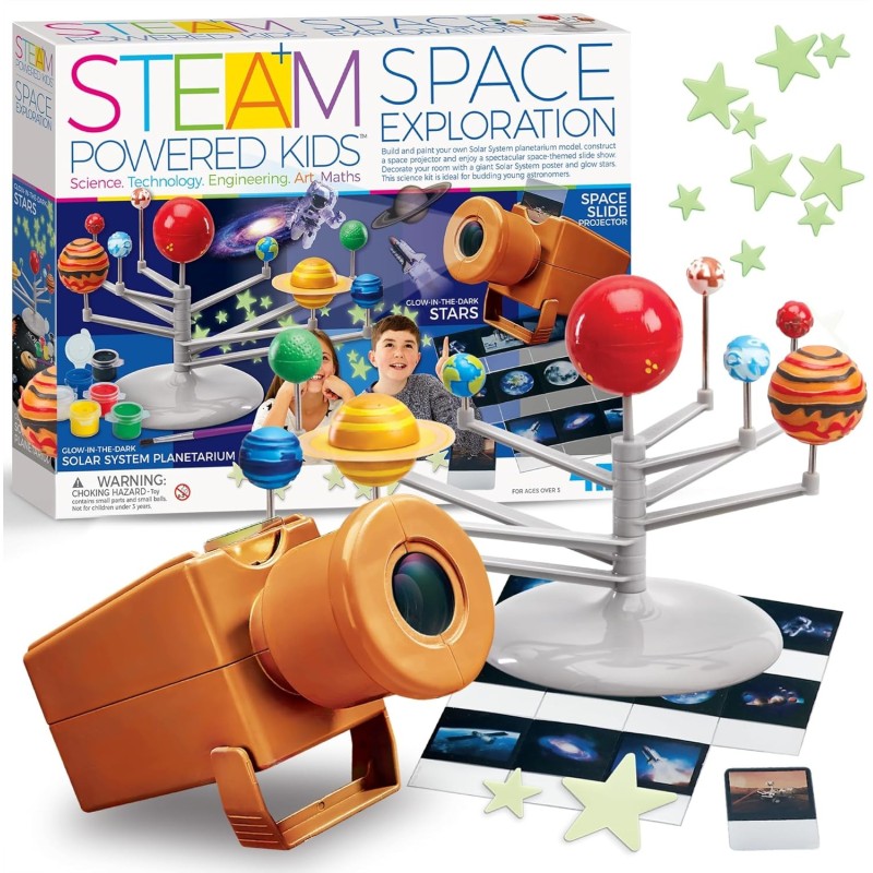Kit Exploración del Espacio 4M | Juguete STEAM Astronomía