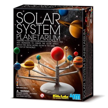Maqueta Sistema Solar KidzLabs 4M | Kit Astronomía Giratorio