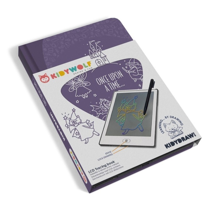 Original libro tablet de dibujo pantalla LCD KidyDraw Erase una vez