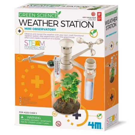 Estación Meteorológica 4M Green Science | Kit Climatológico Niños