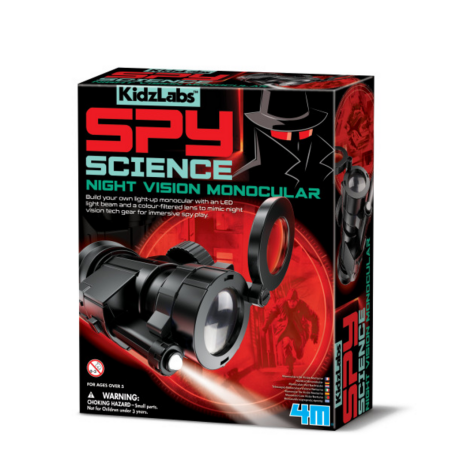 Monocular de Visión Nocturna 4M KidzLabs | Juguete Espía