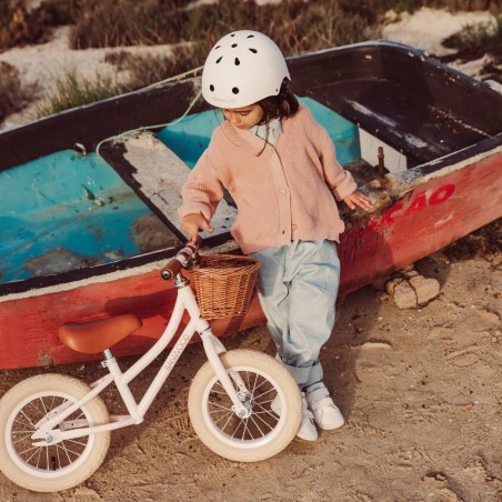 Bicicleta de Equilibrio Banwood First Go! Rosa | Estilo Retro