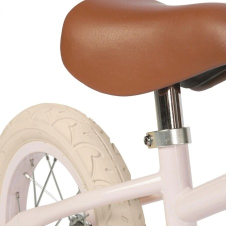Bicicleta de Equilibrio Banwood First Go! Rosa | Estilo Retro