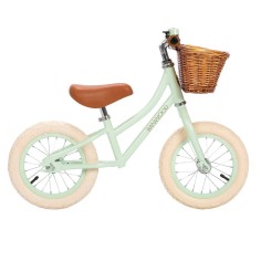 Bicicleta de Equilibrio Banwood First Go! color Menta | Estilo Retro