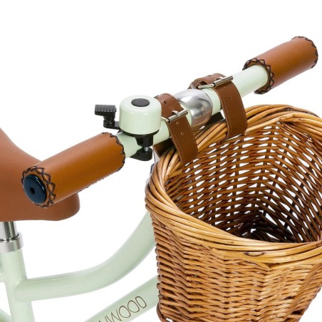 Bicicleta de Equilibrio Banwood First Go! color Menta | Estilo Retro