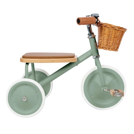 Triciclo Vintage Banwood Trike Verde Forest | Estilo Clásico