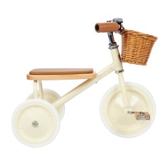 Triciclo Vintage Banwood Trike Crema| Estilo Clásico y Retro