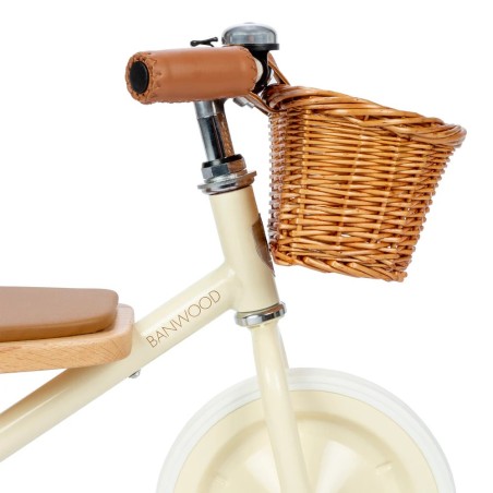 Triciclo Vintage Banwood Trike Crema| Estilo Clásico y Retro