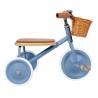 Triciclo Vintage Banwood Trike Azul| Estilo Clásico y Retro
