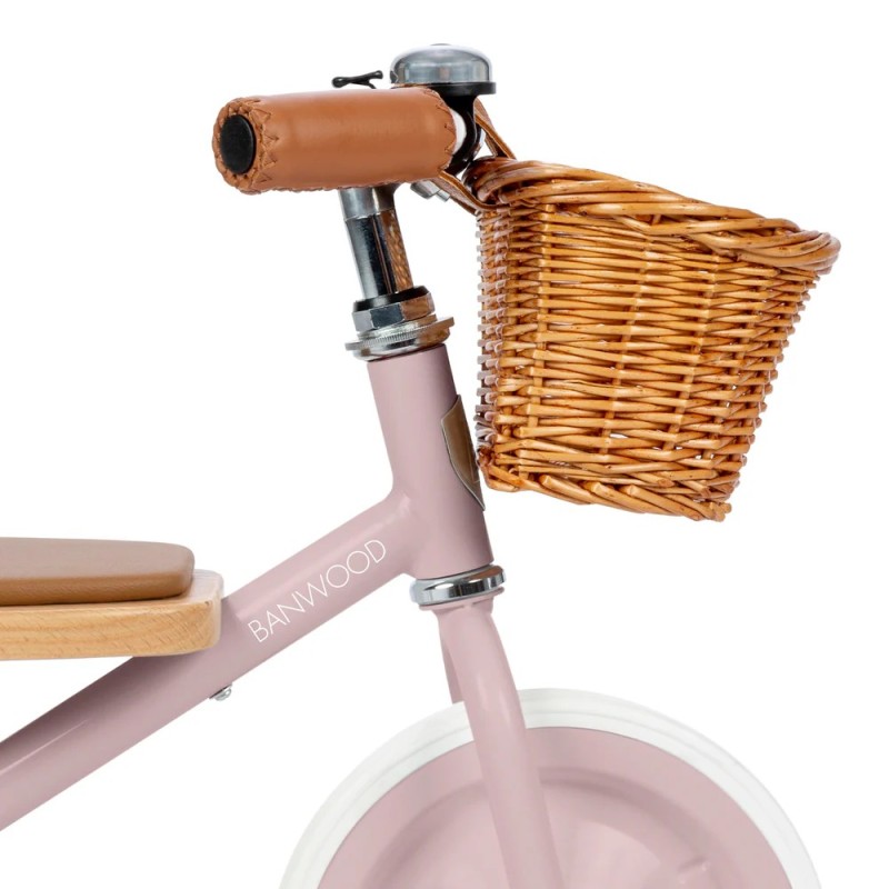 Triciclo Vintage Banwood Trike Rosa| Estilo Clásico