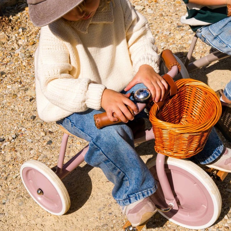 Triciclo Vintage Banwood Trike Rosa| Estilo Clásico