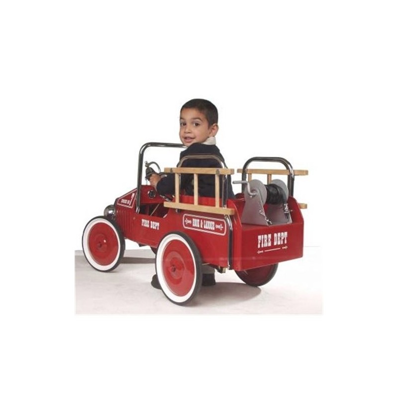 Coche de pedales Camión Bombero