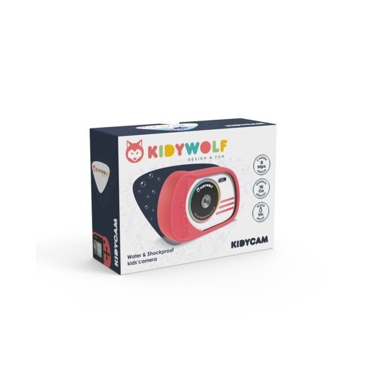 Cámara Digital para Niños KIDYCAM Kidywolf | Sumergible y HD