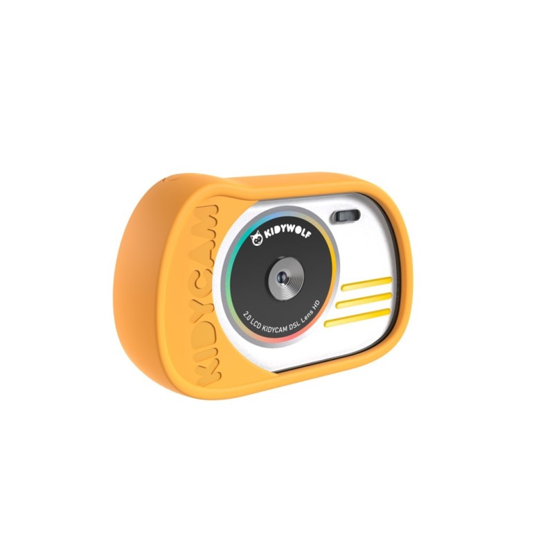 Cámara Digital para Niños KIDYCAM Kidywolf naranja| Sumergible y HD