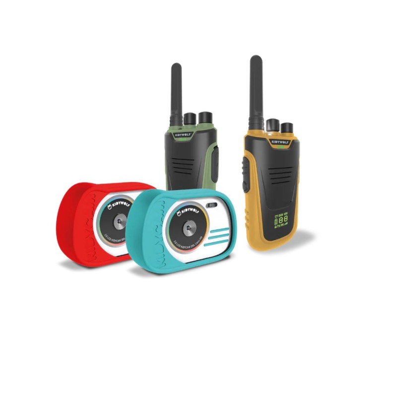 Pack Aventura Kidywolf - 2 Cámaras KidyCam y KidyTalk