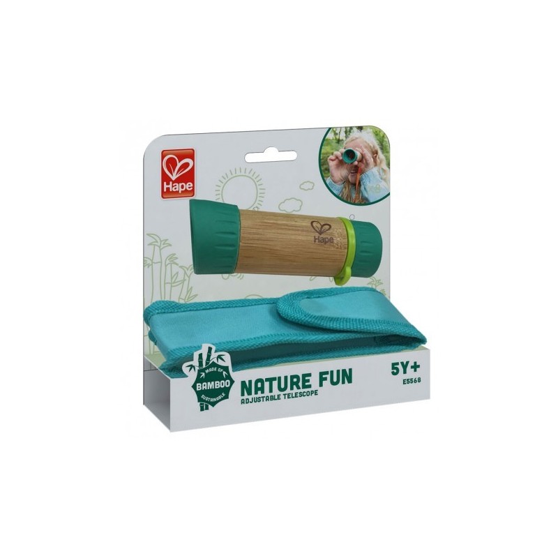 Telescopio de Bambú para Niños | Juguete Educativo Hape