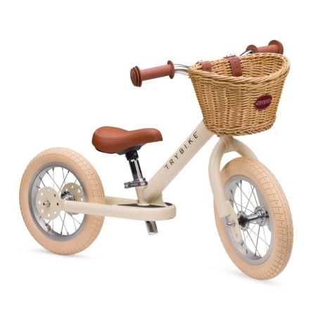 Bicicleta de equilibrio Vintage crema