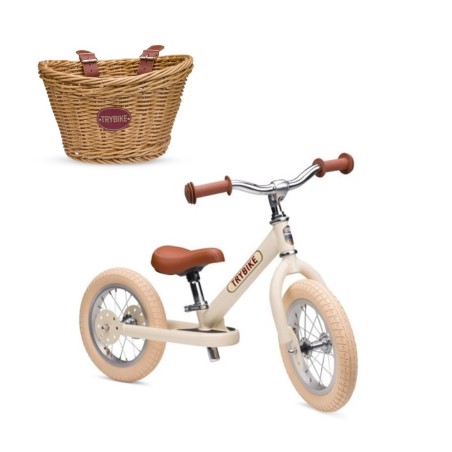 Bicicleta de equilibrio Vintage crema