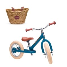 Bicicleta de equilibrio Vintage azul