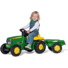 Tractor John Deere a Pedales con Remolque