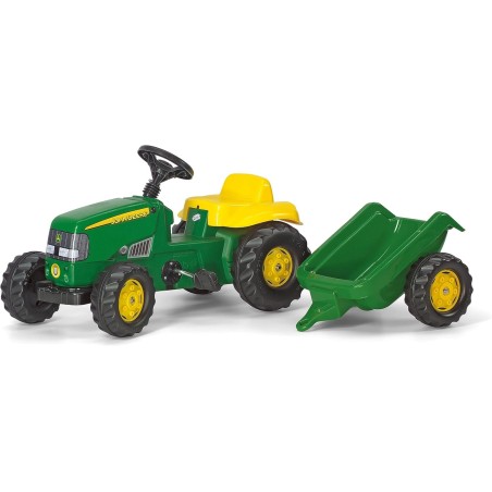 Tractor John Deere a Pedales con Remolque