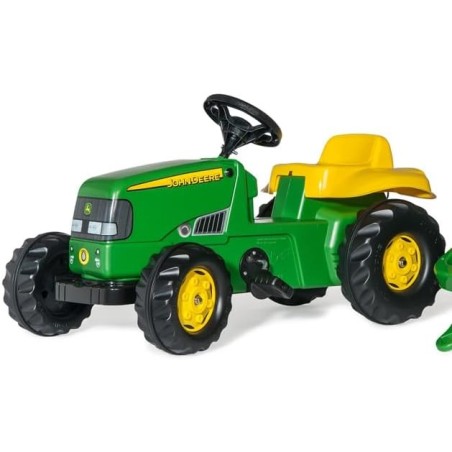 Tractor John Deere a Pedales con Remolque