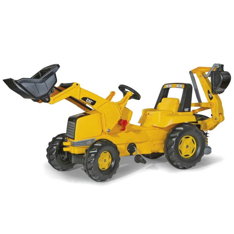 Excavadora a pedales Caterpillar CAT Rolly Toys | Pedalinoshop