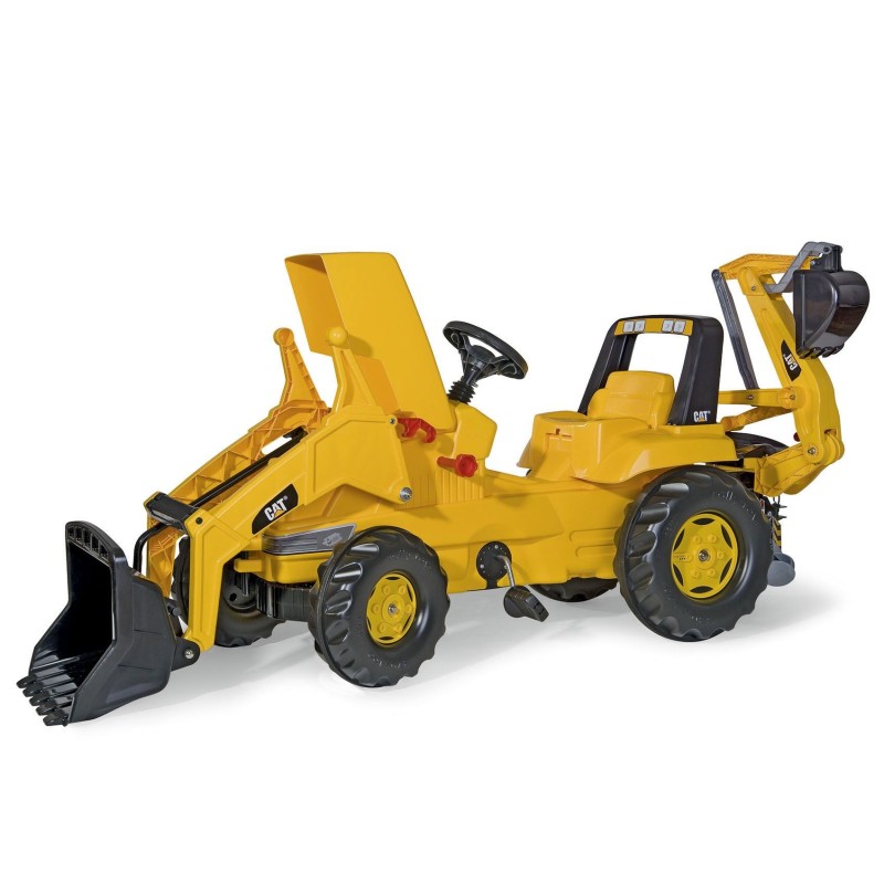 Excavadora a pedales Caterpillar CAT Rolly Toys | Pedalinoshop