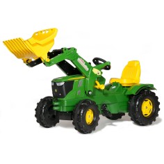 Tractor John Deere 6210R con Pala Cargadora | Pedalinoshop