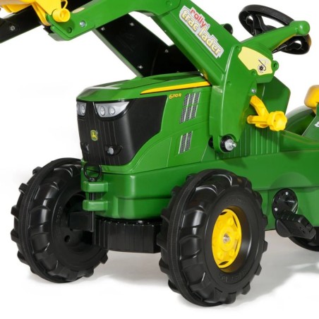 Tractor John Deere 6210R con Pala Cargadora | Pedalinoshop