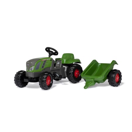 Tractor a pedales Fendt 516 Vario con Remolque | Pedalinoshop