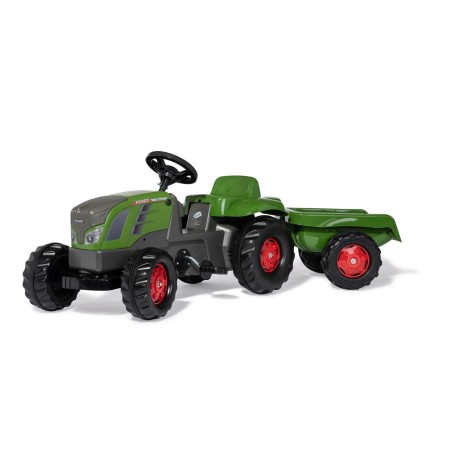 Tractor a pedales Fendt 516 Vario con Remolque | Pedalinoshop