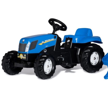 Tractor New Holland TVT a Pedales con Remolque | Pedalinoshop