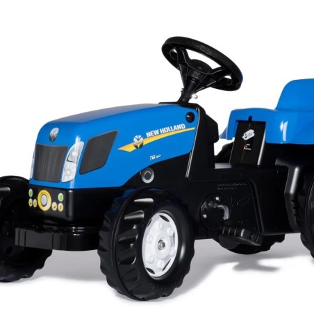 Tractor New Holland TVT a Pedales con Remolque | Pedalinoshop