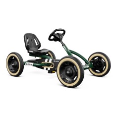 Kart BERG Buddy Retro Green | Coche de Pedales Clásico (3-8 años)