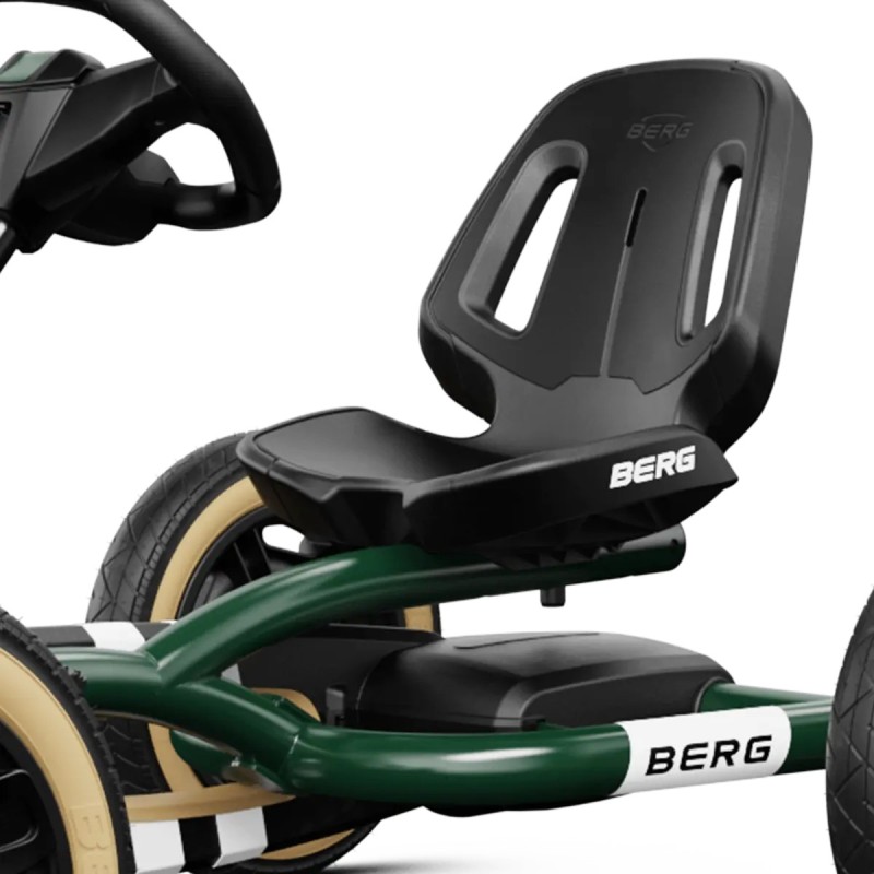 Kart BERG Buddy Retro Green | Coche de Pedales Clásico (3-8 años)