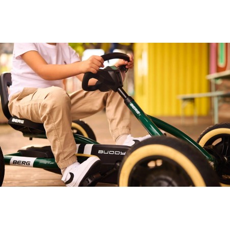 Kart BERG Buddy Retro Green | Coche de Pedales Clásico (3-8 años)