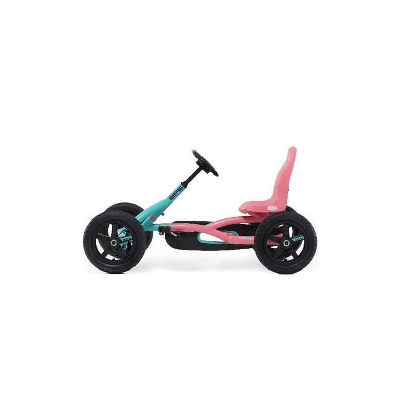 Kart BERG Buddy Lua | Coche de Pedales Rosa y Menta (3-8 años)