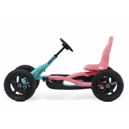 Kart BERG Buddy Lua | Coche de Pedales Rosa y Menta (3-8 años)