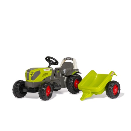 Tractor a Pedales Claas Axos 240 con Remolque | PedalinoShop