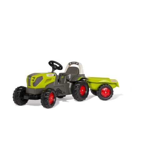 Tractor a Pedales Claas Axos 240 con Remolque | PedalinoShop
